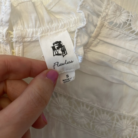 VICI Flawless crochet lace ruffle top - Picture 4 of 6